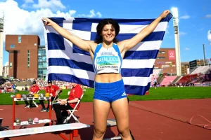 Ευρωπαϊκό στίβου Κ20: Χρυσό μετάλλιο για τη Μαρία Ραφαηλίδου στη σφαιροβολία