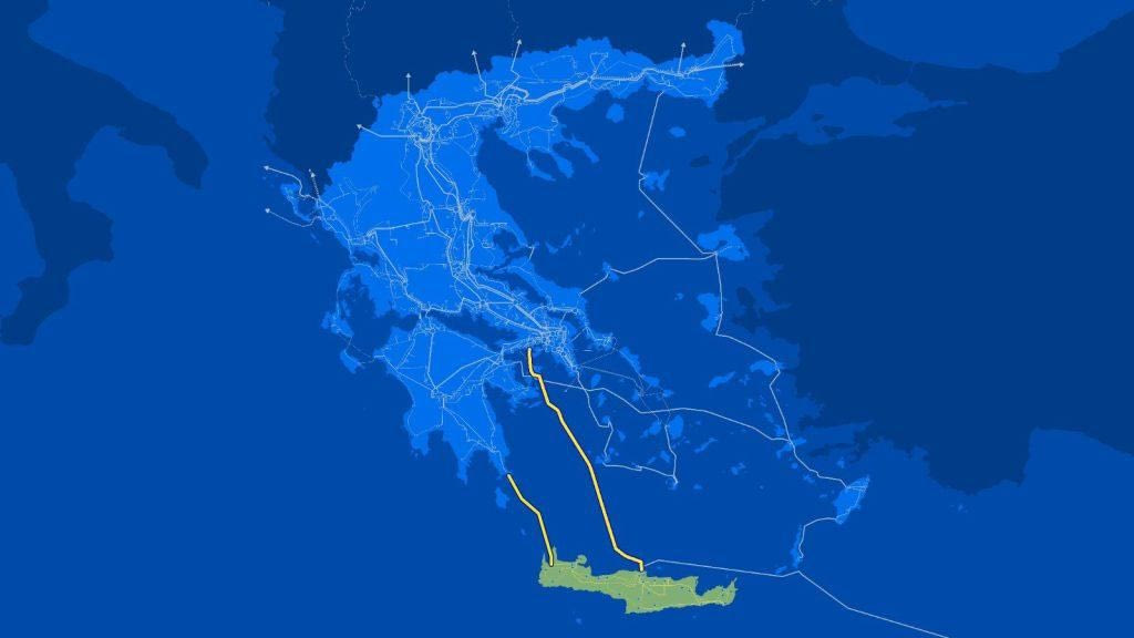 Σε εμπορική λειτουργία το καλώδιο Κρήτης – Αττικής