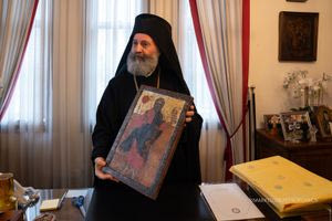 Επαναπατρισμός της εικόνας του Αγίου Αποστόλου Ανδρέου