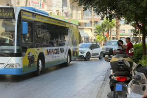 Ηράκλειο: Κυκλοφοριακό κομφούζιο στο κέντρο λόγω έργων (φωτογραφίες)