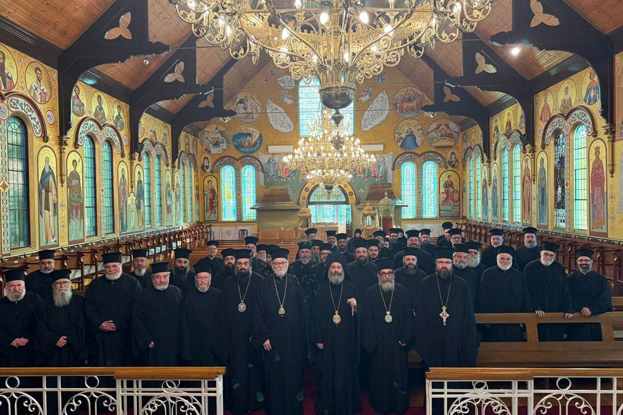Ιερατική Σύναξη κληρικών των Επισκοπών Μελβούρνης και Χώρας υπό τον Αρχιεπίσκοπο Αυστραλίας