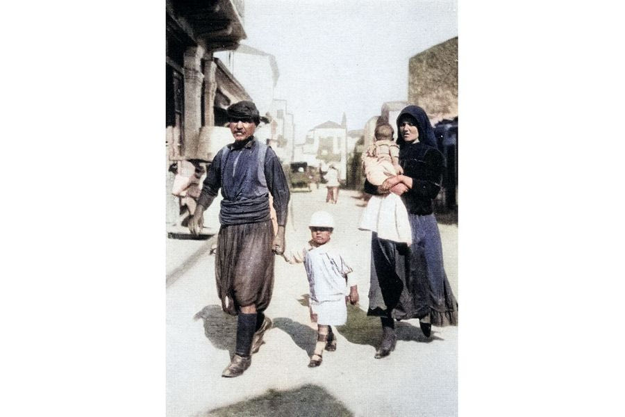 Οικογένεια στην Κρήτη το 1927
