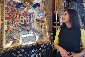 Μαρία Σιδέρη: Η αγιογράφος που “διδάσκει” ιστορία με το πινέλο