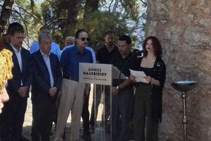 Συγκίνησε η Αργυρώ μιλώντας για τον προπάππο της το Ματθαίο και τους άλλους ήρωες της Δαμάστας