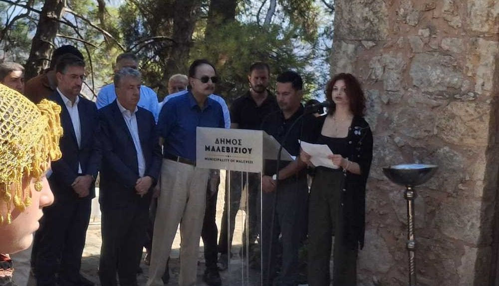Συγκίνησε η Αργυρώ μιλώντας για τον προπάππο της το Ματθαίο και τους άλλους ήρωες της Δαμάστας