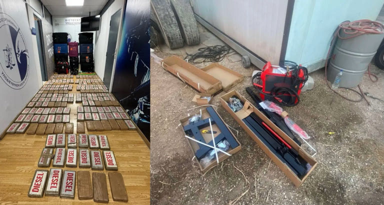 Θεσσαλονίκη: Κοκαΐνη αξίας 5,5 εκατ. ευρώ εντοπίστηκε σε κοντέινερ στο λιμάνι
