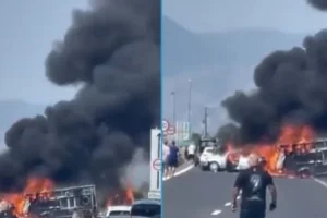 Γυρνούσαν από γάμο οι επιβάτες των αυτοκινήτων που απανθρακώθηκαν στην Εγνατία Οδό – Στο χειρουργείο ο πολυτραυματίας