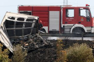 Απαγγέλθηκαν κατηγορίες στον οδηγό του φορτηγού για το δυστύχημα στην Εγνατία Οδό