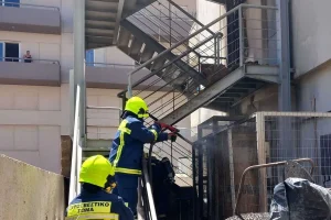 Φωτιά σε κλινική στο Ηράκλειο – Υπό έλεγχο από την Πυροσβεστική