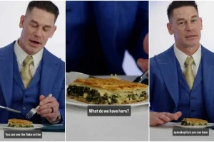 Ο Τζον Σίνα και η σπανακόπιτα… από έρωτα!