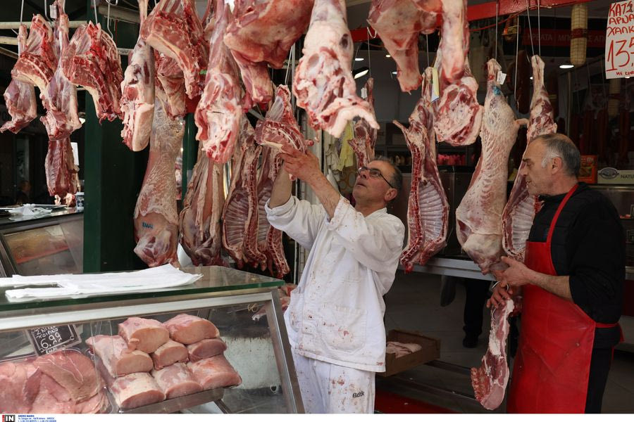 Στα «ύψη» οι τιμές του κρέατος και των γαλακτοκομικών