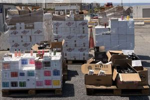 Εντυπωσιακή κατάσχεση παράνομων καπνικών προϊόντων στο Ηράκλειο