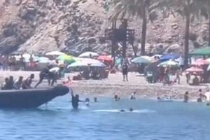 Ισπανία: Κυνήγησαν μετανάστες που μόλις είχαν φθάσει σε παραλία της Γρανάδα