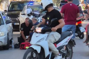 Αστυνομικός έσωσε άνδρα που είχε χάσει τις αισθήσεις του – Του έκανε ΚΑΡΠΑ 20 λεπτά