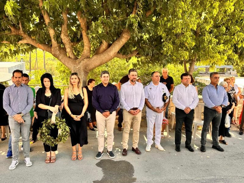 Τιμήθηκε στο Σάρχο η μνήμη των 35 Εθνομαρτύρων που εκτελέστηκαν τον Αύγουστο του 1944