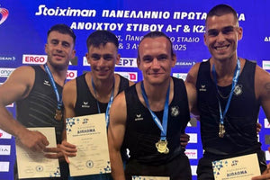 Τρία μετάλλια οι Ηρακλειώτες στο Πανελλήνιο πρωτάθλημα στίβου ανδρών -γυναικών