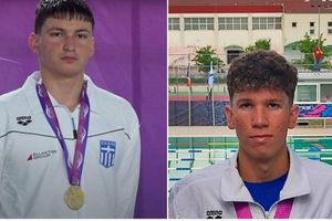 Κολύμβηση: “Πέταξαν” για το παγκόσμιο εφήβων-νεανίδων Κακουλάκης και Σπαθαράκης