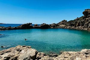 Βουλόλιμνη, η φυσική πισίνα της Κρήτης που μοιάζει με μικρό “θαύμα”