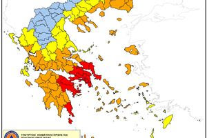 Πολύ υψηλός κίνδυνος πυρκαγιάς – Σε ετοιμότητα ο Δήμος Φαιστού