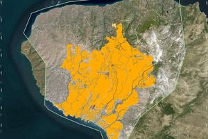 Φωτιά στη Χίο: Στάχτη σχεδόν 70.000 στρέμματα – Σοκάρουν οι δορυφορικές εικόνες