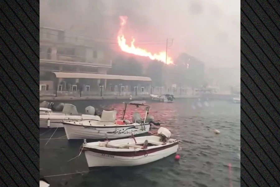 Συνεχίζεται η μάχη με τις φλόγες στη Χίο: Απεγκλωβίστηκαν δεκάδες πολίτες από παραλίες – 11 εκκενώσεις οικισμών (vid)