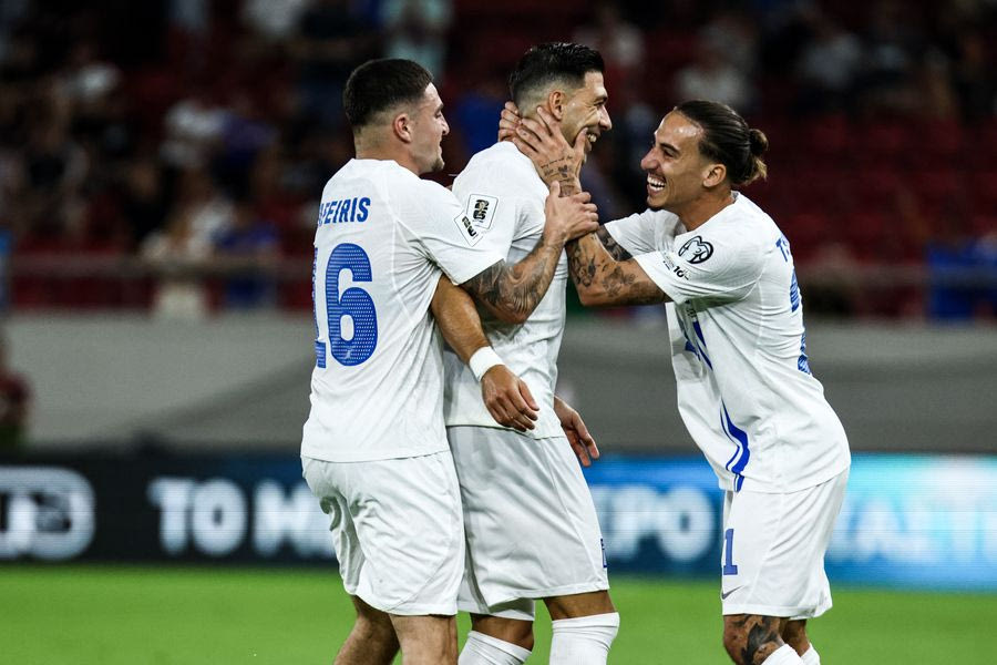 Ελλάδα-Λευκορωσία 5-1: Γαλανόλευκο “πάρτι” από την ομαδάρα του Γιοβάνοβιτς (vid)