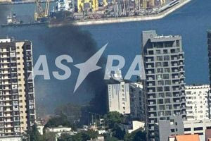 Μεγάλη ουκρανική επίθεση με drones στη ρωσική ναυτική βάση του Νοβοροσίσκ – Βίντεο