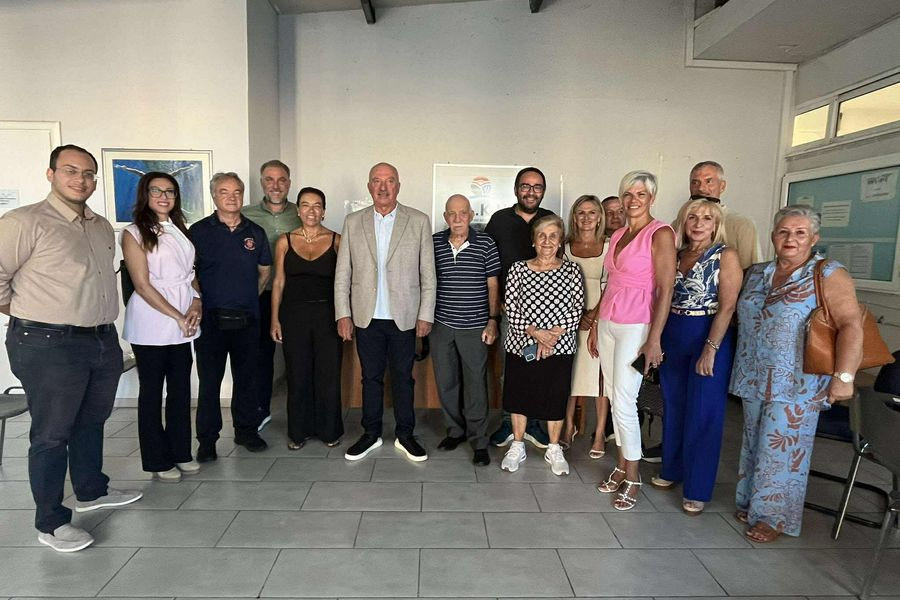 Συναντήσεις της νέας διοίκησης του ΕΑΚΗ με τον πρόεδρο της ΚΟΕ και με τον Περιφερειάρχη