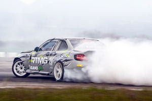 Διαμαρτυρία για την όχληση από αγώνες drifting από την Οικολογική Παρέμβαση Ηρακλείου