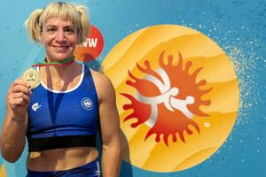 Πάλη στην άμμο: “Χρυσή” η Ανδρούτσου του Μίνωα στο Μαρόκο