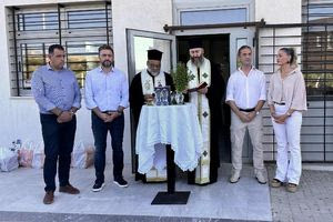 Στο 2ο Δημοτικό Αγίας Μαρίνας και στο Λύκειο Γαζίου ο Δήμαρχος Μαλεβιζίου