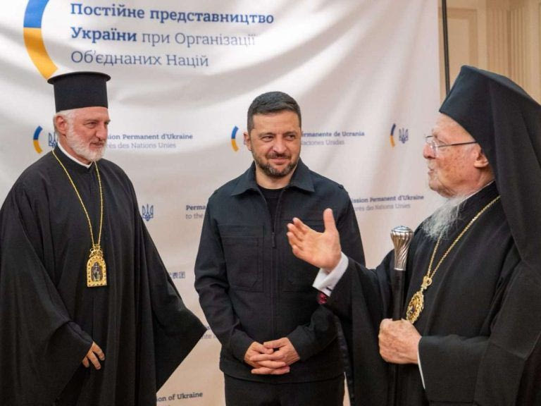 ΗΠΑ: Συνάντηση Οικουμενικού Πατριάρχη – Ζελένσκι – Μήνυμα αλληλεγγύης προς τον ουκρανικό λαό
