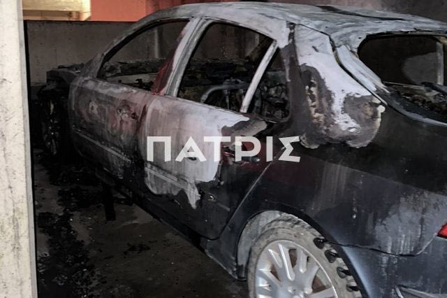 Εμπρησμός τα ξημερώματα σε ΙΧ στο Ηράκλειο – Εκκενώθηκε πολυκατοικία (ΦΩΤΟ)
