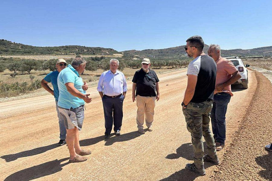 Σε τροχιά ολοκλήρωσης δύο σημαντικά οδικά έργα σε Αρκαλοχώρι και Βιάννο