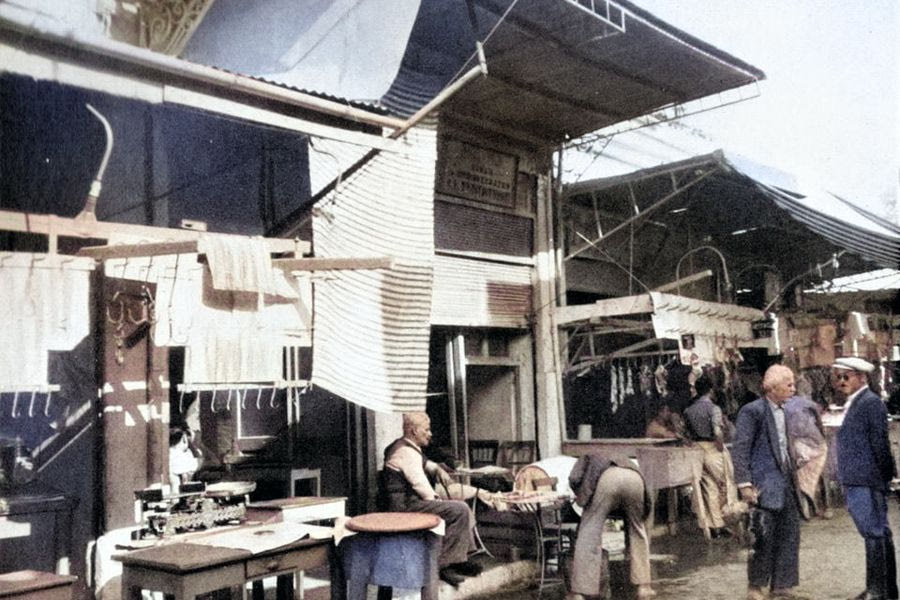 Κεντρική αγορά του Ηρακλείου, το 1955