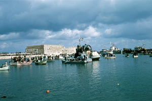 Ο αγιασμός των υδάτων στο Ηράκλειο, το 1967