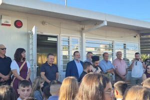 Στους Αγιασμούς των σχολικών μονάδων η Δημοτική Αρχή Μινώα Πεδιάδας