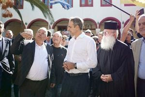 Μητσοτάκης από τη Λήμνο: Διορθώσαμε μια αδικία με την εξίσωση της μείωσης ΦΠΑ για όλα τα νησιά με κατοίκους κάτω των 20.000