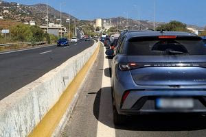 Μποτιλιάρισμα για… γερά νεύρα στον ΒΟΑΚ στο ύψος της Παντάνασσας