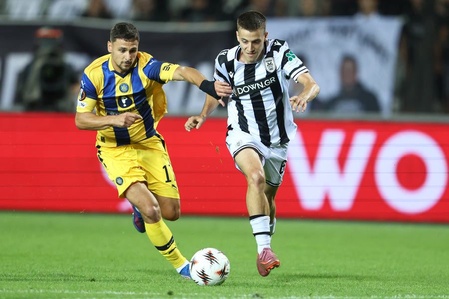 Ισόπαλος χωρίς γκολ ο ΠΑΟΚ με την Μακάμπι στην Τούμπα