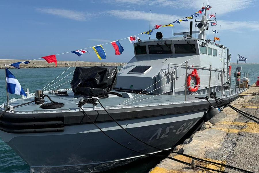 Λιμεναρχείο Ηρακλείου: Στις επάλξεις το νέο πλωτό σκάφος (βίντεο)