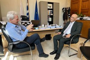 Με τον πρέσβη της Αρμενίας στην Ελλάδα συναντήθηκε ο Δήμαρχος Ηρακλείου