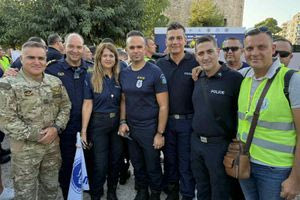 Δυναμική η συμμετοχή των ενστόλων της Κρήτης στη συγκέντρωση διαμαρτυρίας στη Θεσσαλονίκη