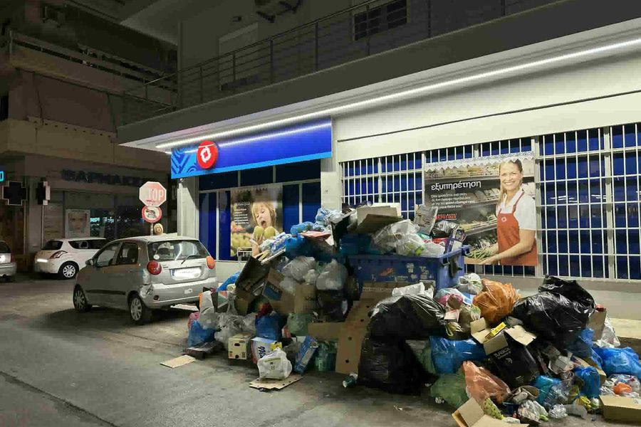 Αποκομιδή σκουπιδιών: Να κηρυχθεί το Ηράκλειο σε κατάσταση έκτακτης ανάγκης
