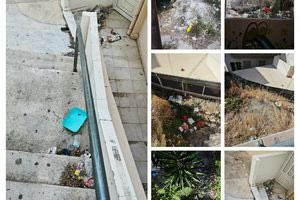 Γεμάτο σκουπίδια το Νηπιαγωγείο στην Χρυσοπηγή – Αγανακτισμένοι γονείς και μαθητές