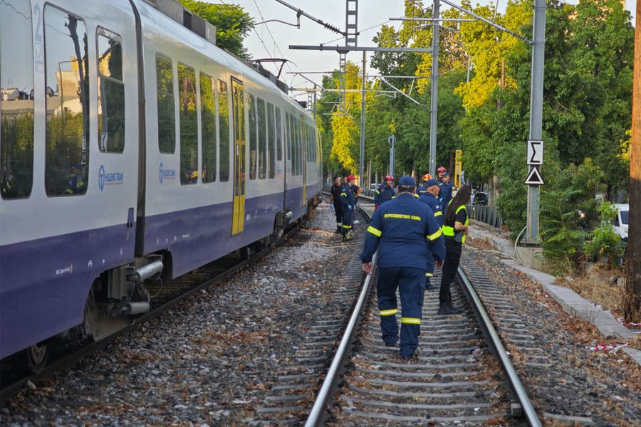 Νεκρός πεζός που παρασύρθηκε από τρένο στην Κωνσταντινουπόλεως
