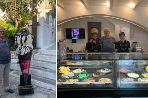 Άκης Τσελέντης: Άνοιξε boutique παγωτατζίδικο στην Κεφαλονιά