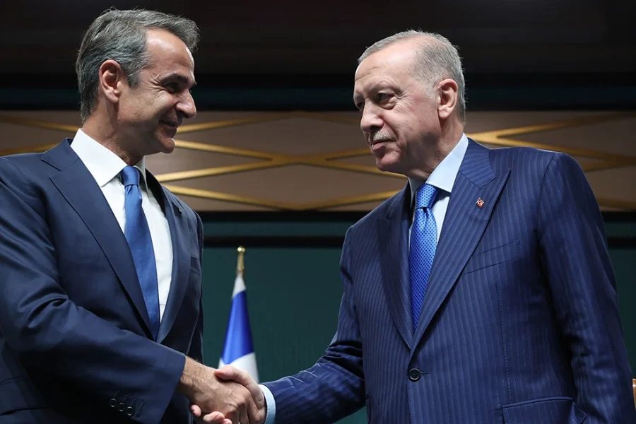 Τα λένε στη Νέα Υόρκη Μητσοτάκης και Ερντογάν