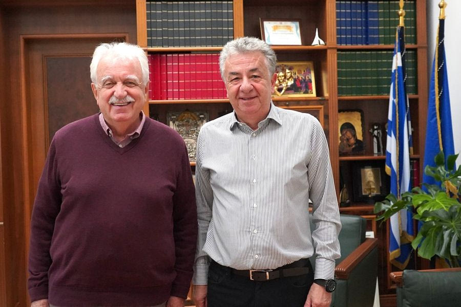 Συνάντηση Περιφερειάρχη Κρήτης με τον Πρόεδρο του «Διαζώματος»