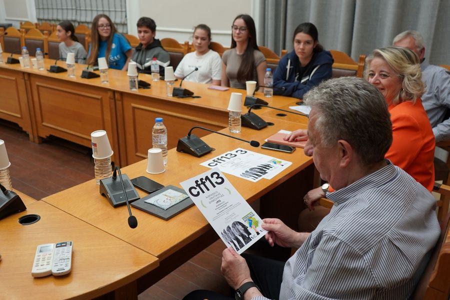 Στην Περιφέρεια οι μαθητές – κινηματογραφιστές του 8ου Γυμνασίου Ηρακλείου